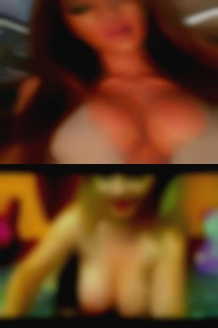 Old man woman with a little nude cock.